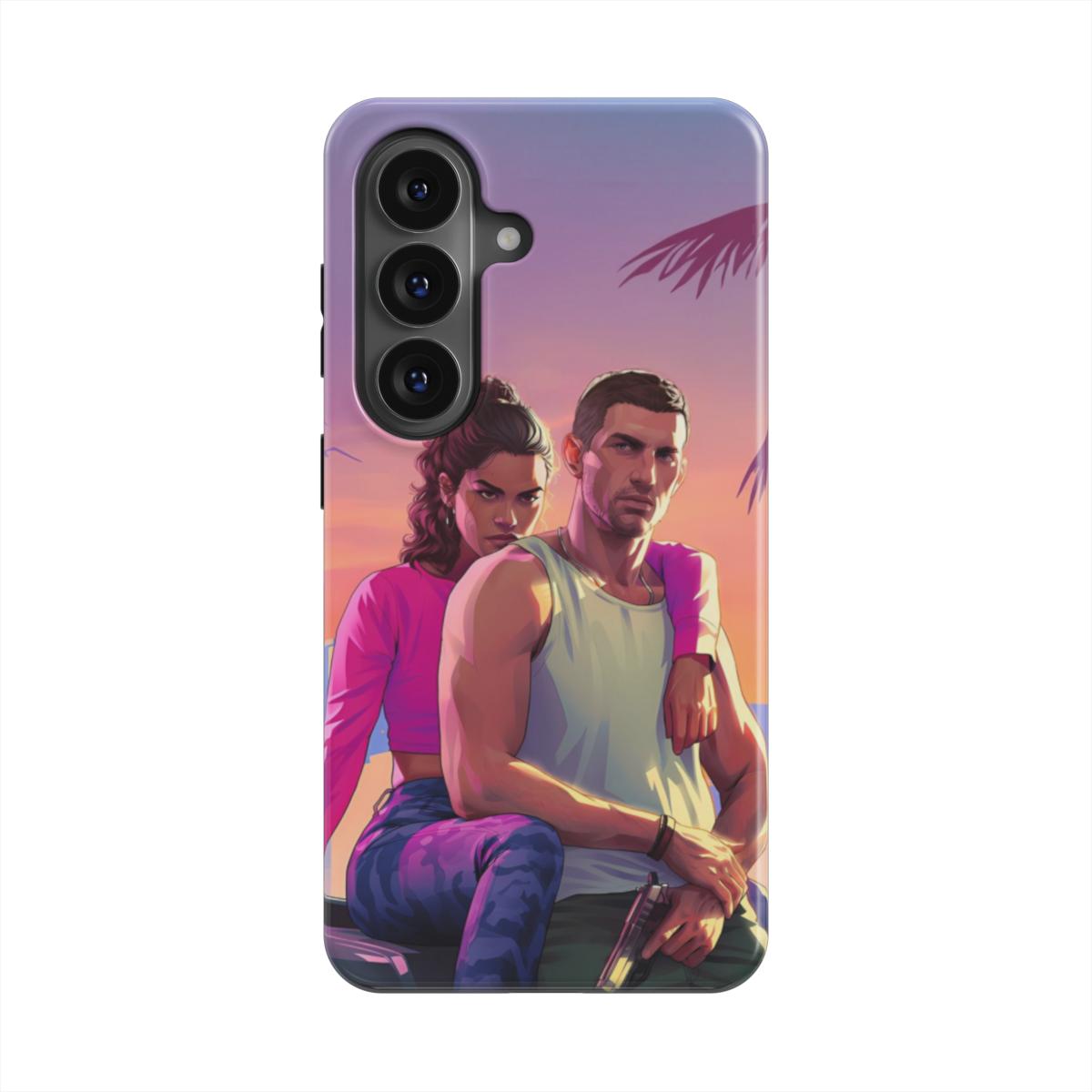SAMSUNG - Lucia & Jason Style Magnetic Shockproof Phone Case