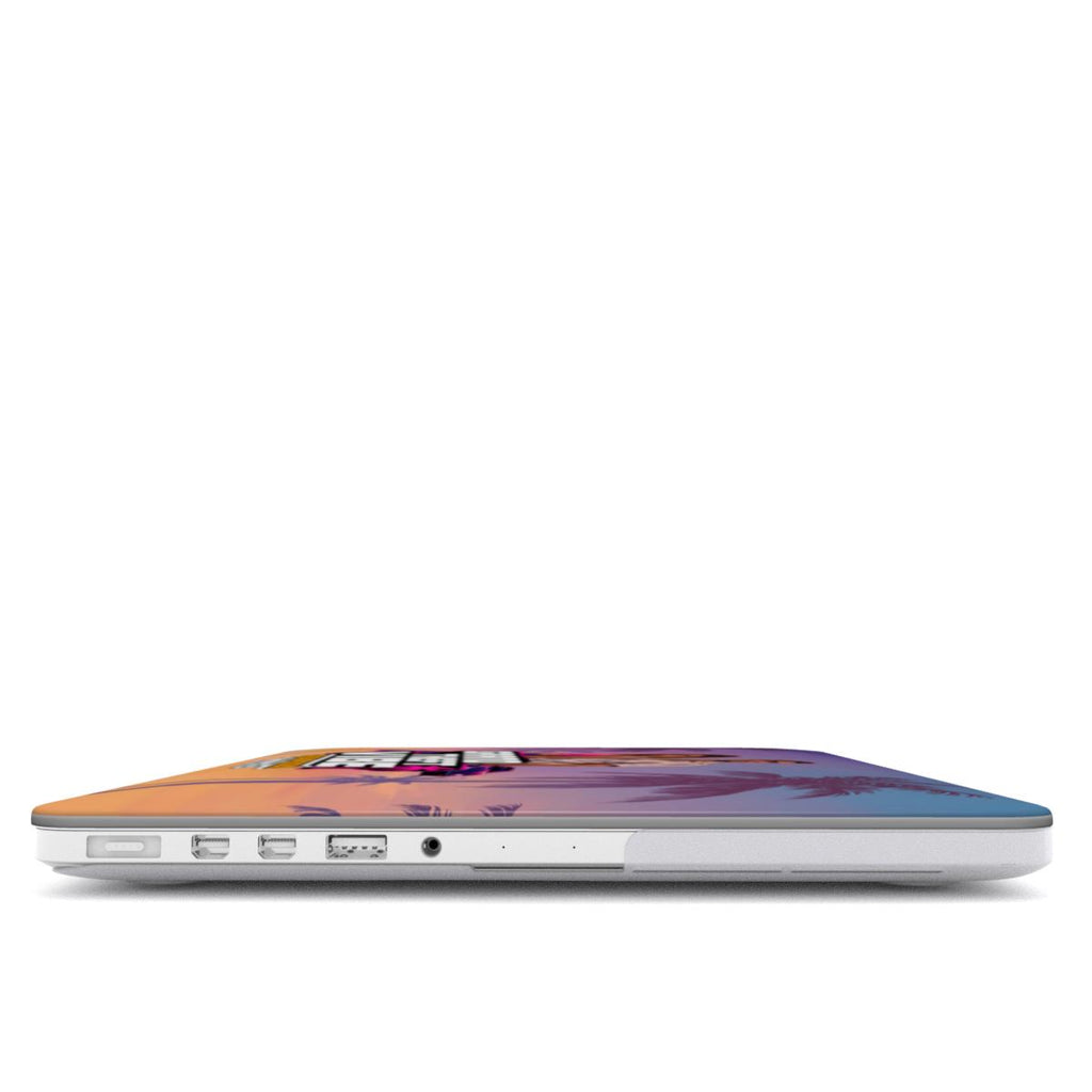 MacBook Case - Jason & Lucia - Grand Theft Vibe