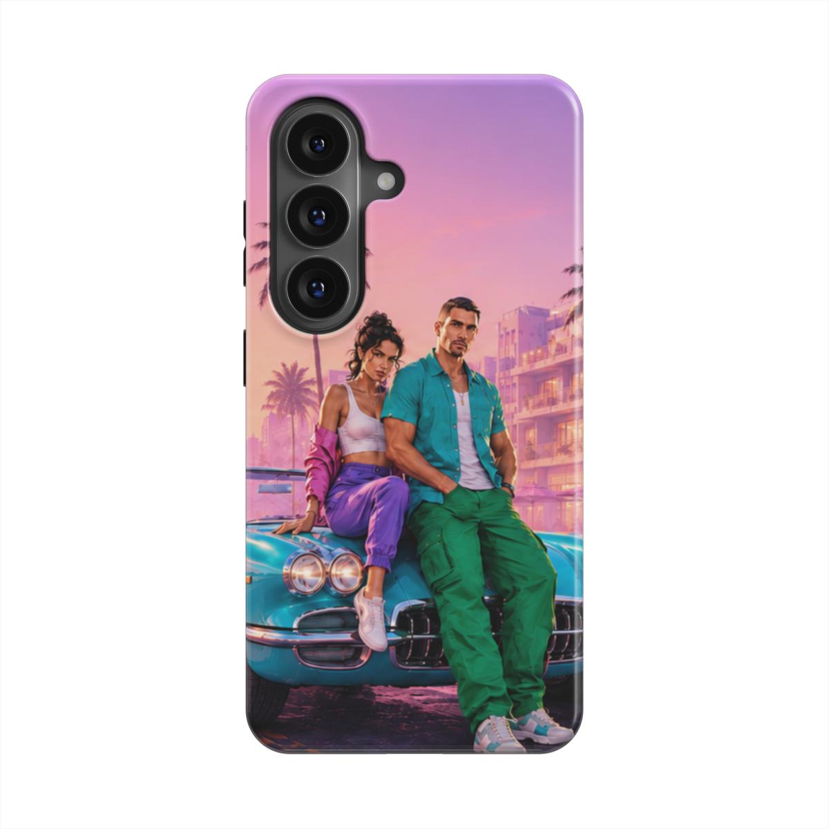 SAMSUNG - Lucia & Jason Style Magnetic Shockproof Phone Case